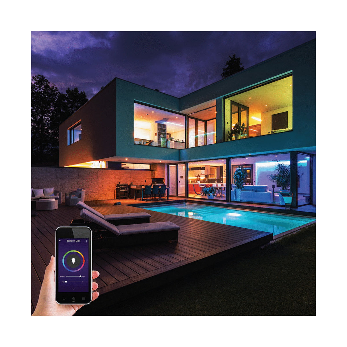 Smart Wi-Fi Bulb 6w LED RGB White - Bayonet