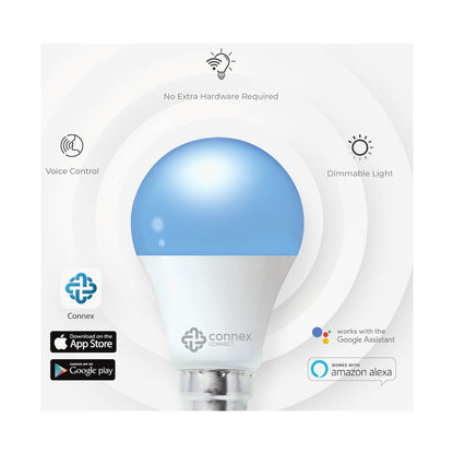 Smart WiFi Bulb 10W LED RGB White Bayonet