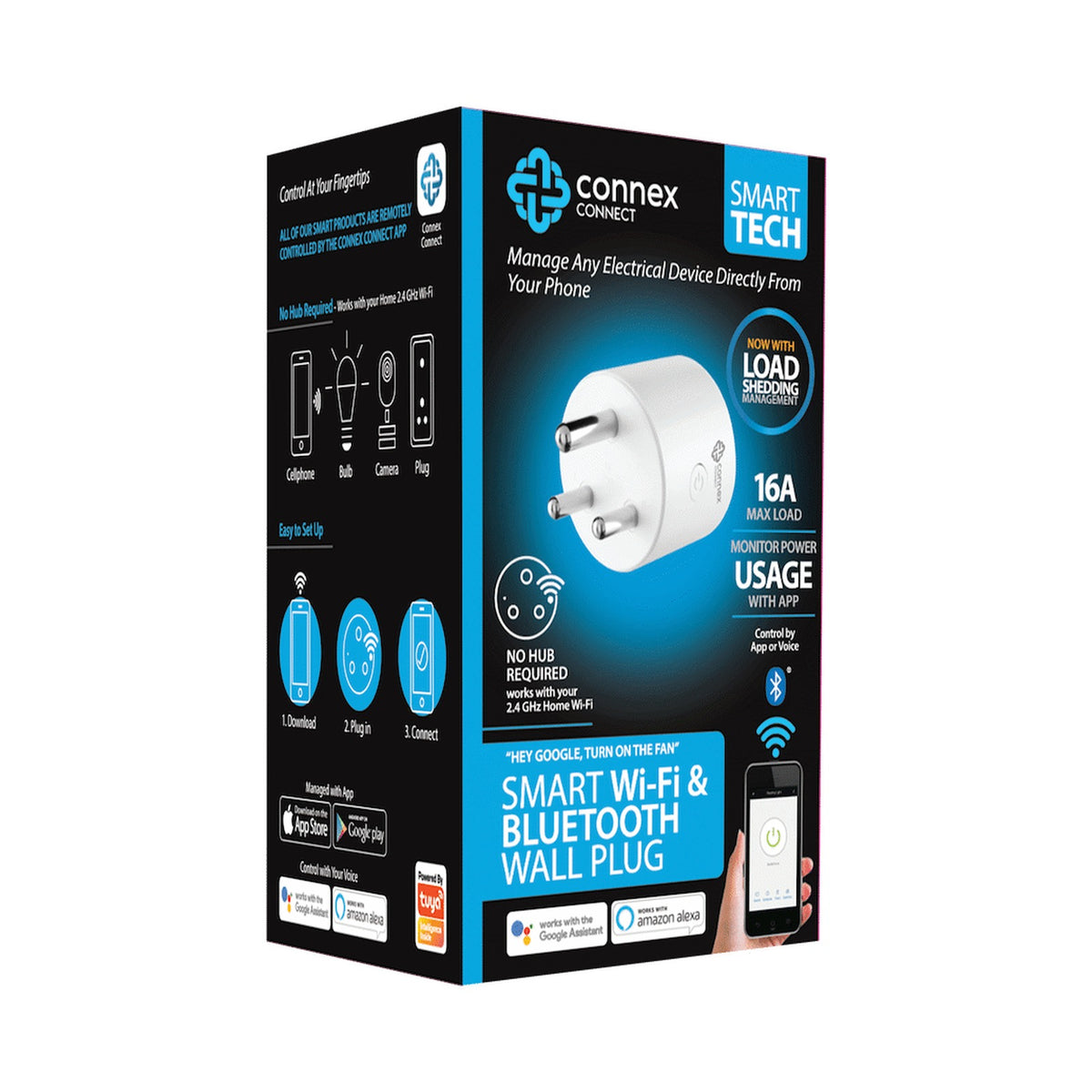 Smart WiFi Plug 3 Pin SA Round 16A