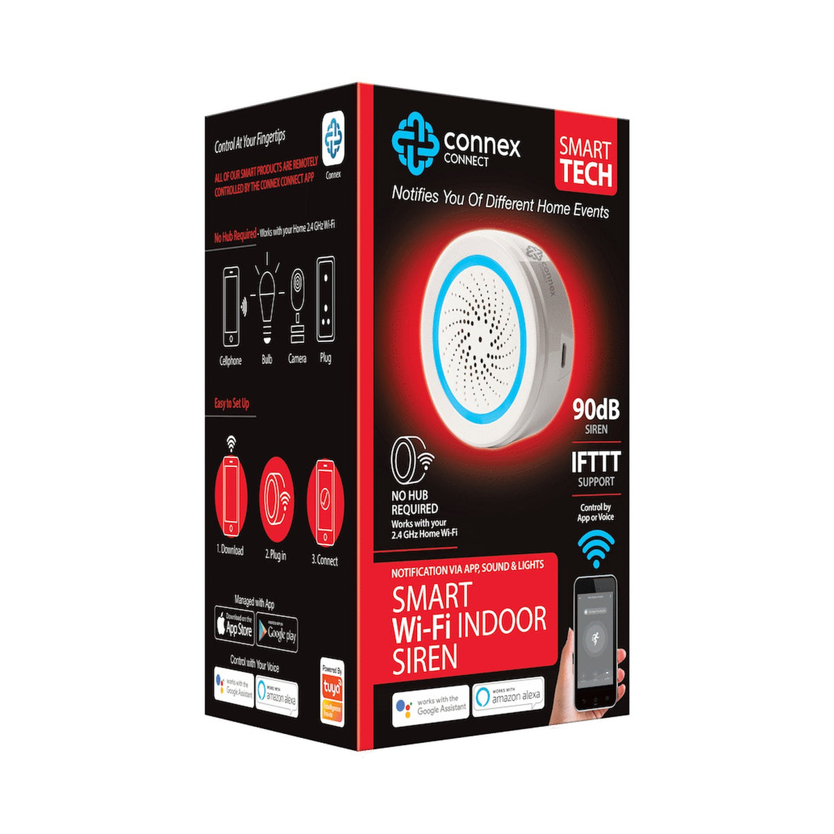 Smart Wi-Fi Siren Alarm - Indoor