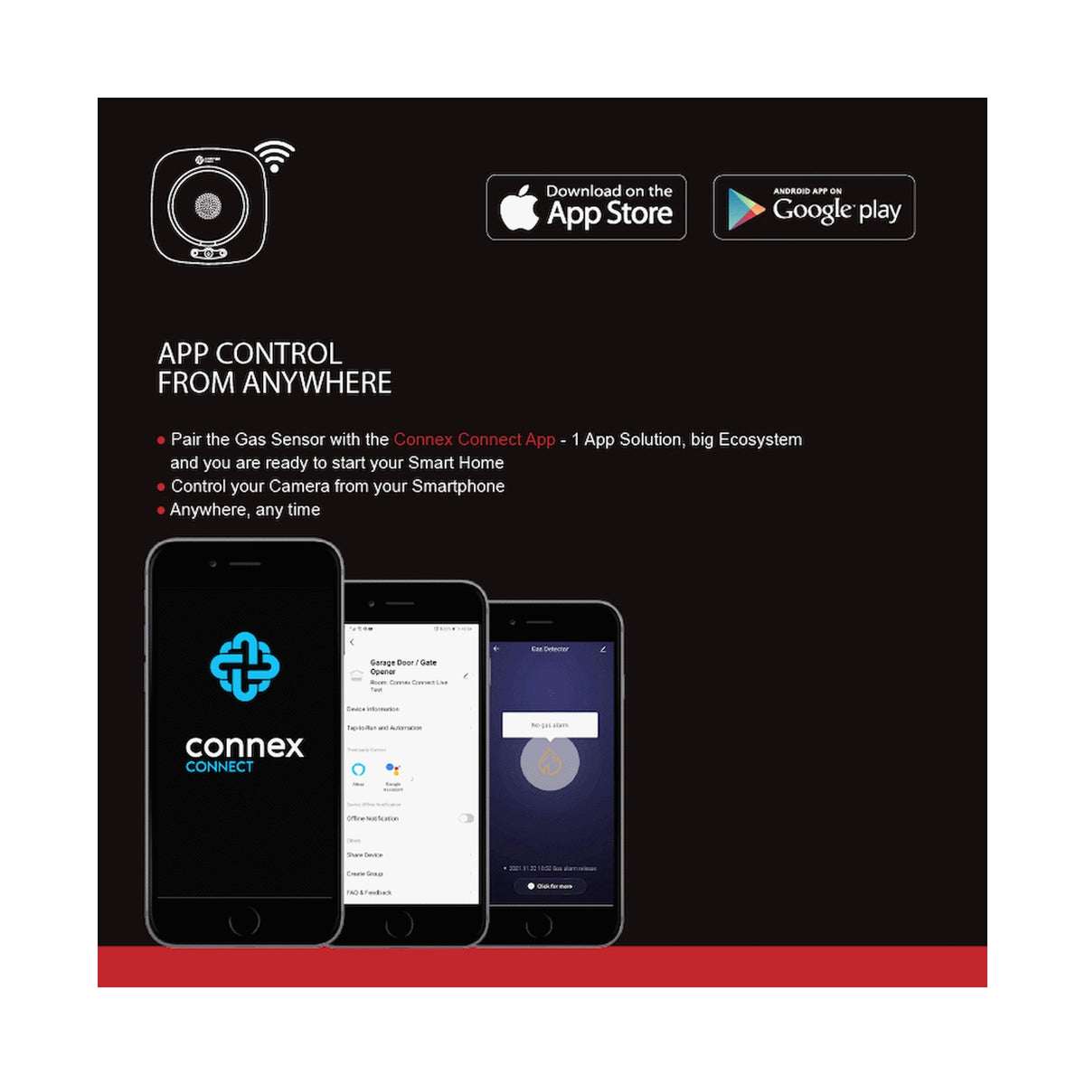 Smart Wi-Fi Gas Detector Alarm