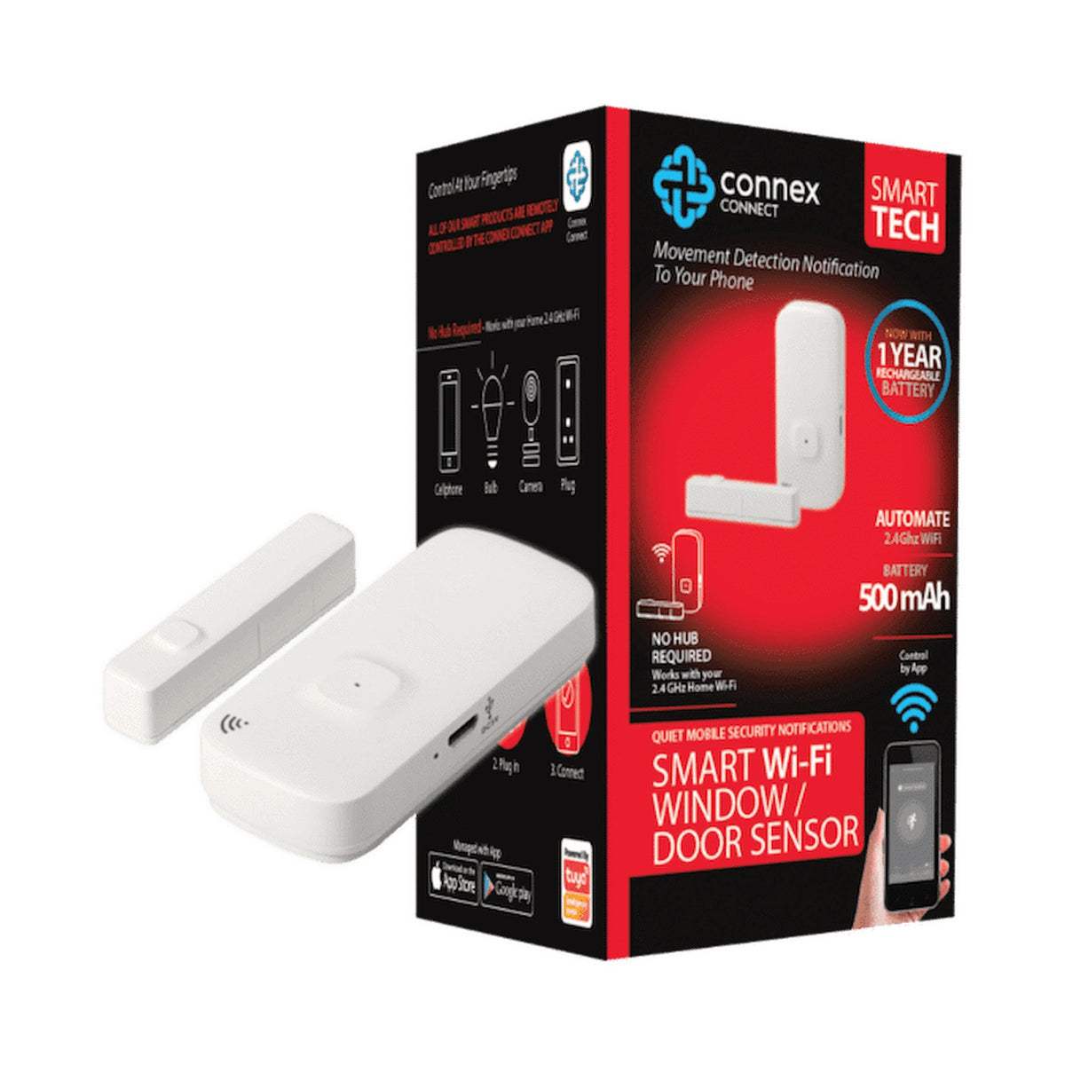 Smart WiFi Door Window Sensor Recharge