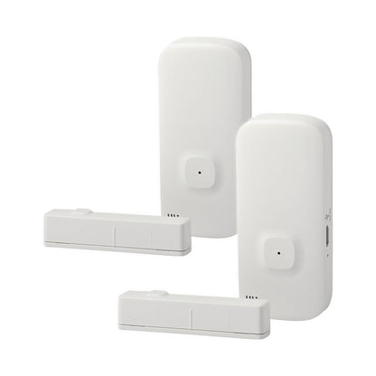 Smart Wi-Fi Door Window Sensor Rechargeable Twin Pack