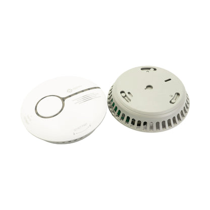 Smart Wi-Fi Smoke Detector Alarm Twin Pack