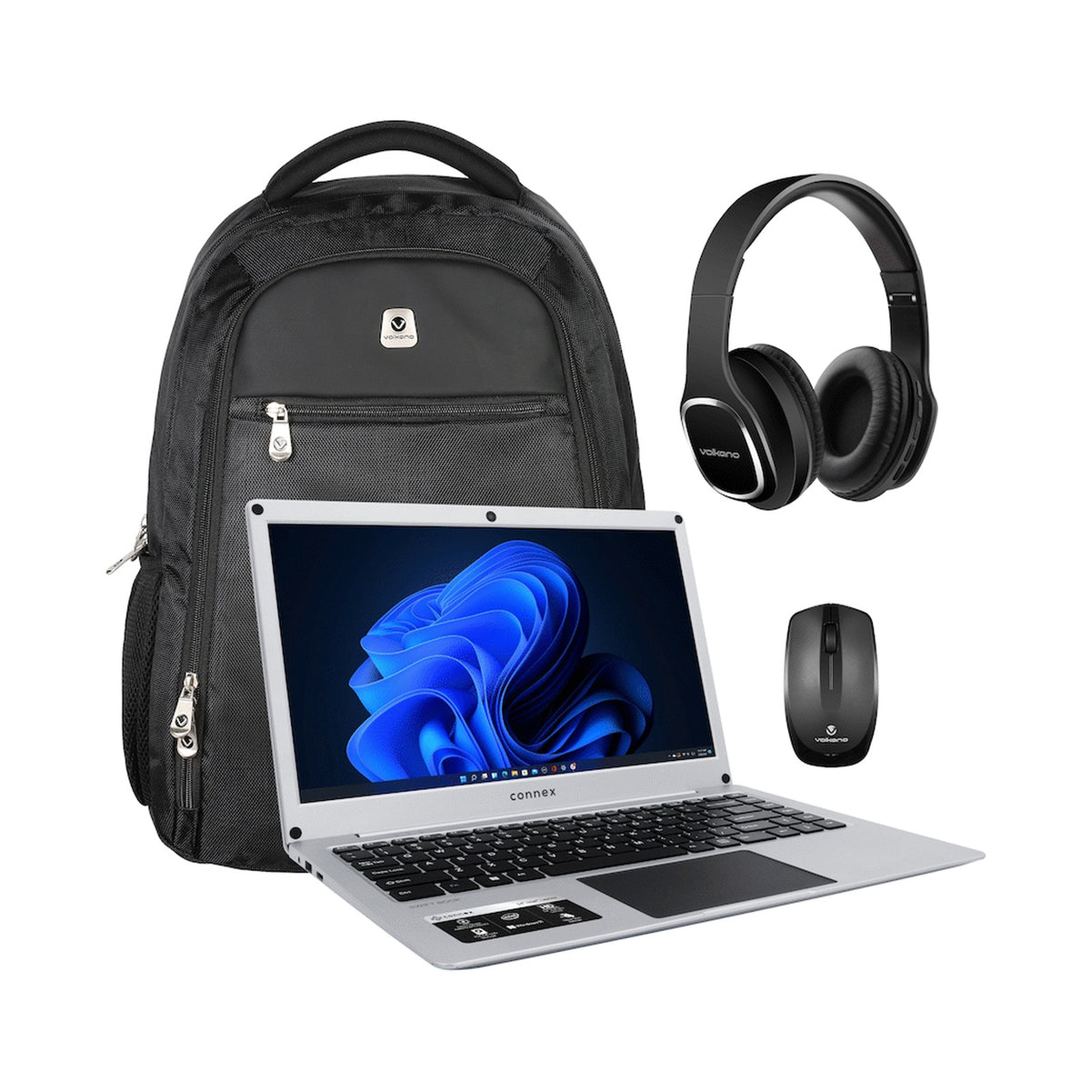 Connex SL256 Laptop - 14" Celeron N4020 8GB/256SSD W11HOME BAG-MOUSE-HEADPHONE-BMH