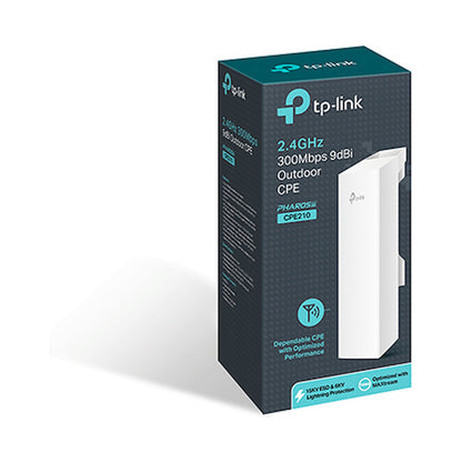 TP-Link CPE210 2.4ghz 300mbps 9dbi Outdoor CPE