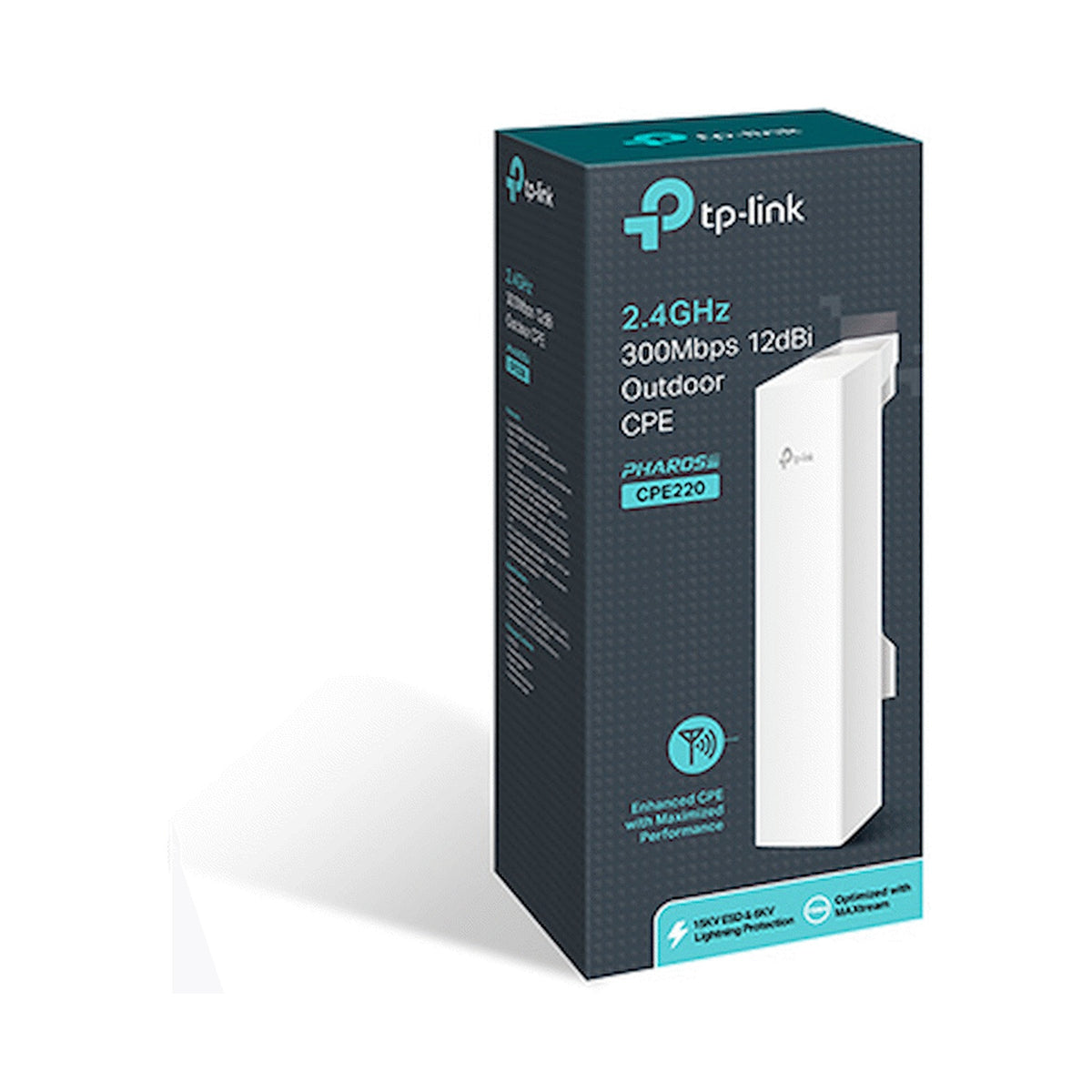 TP-Link CPE220 2.4ghz 300Mbps 12dBi Outdoor CPE