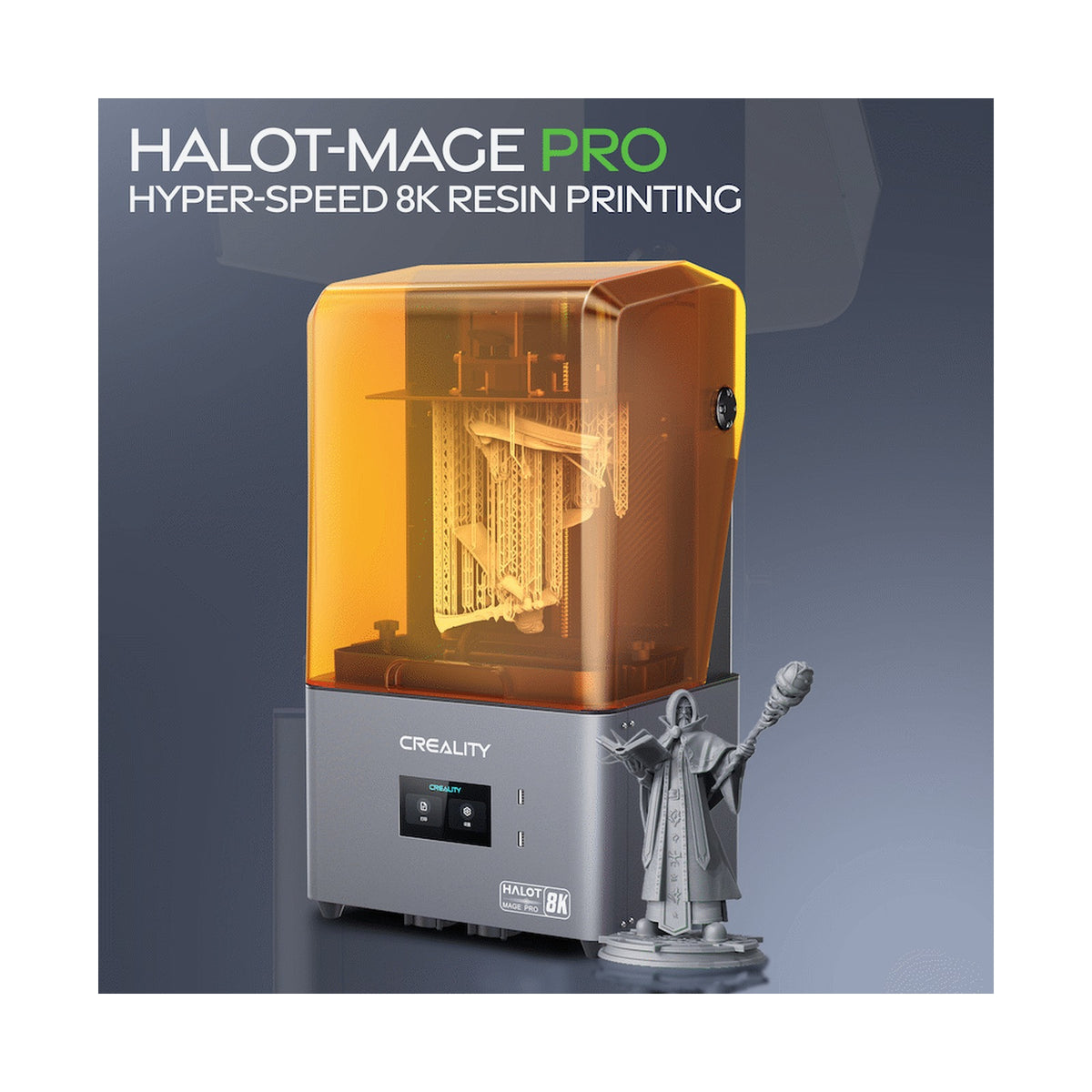 Creality Halot Mage Pro 8K Resin Printer 228x128x230