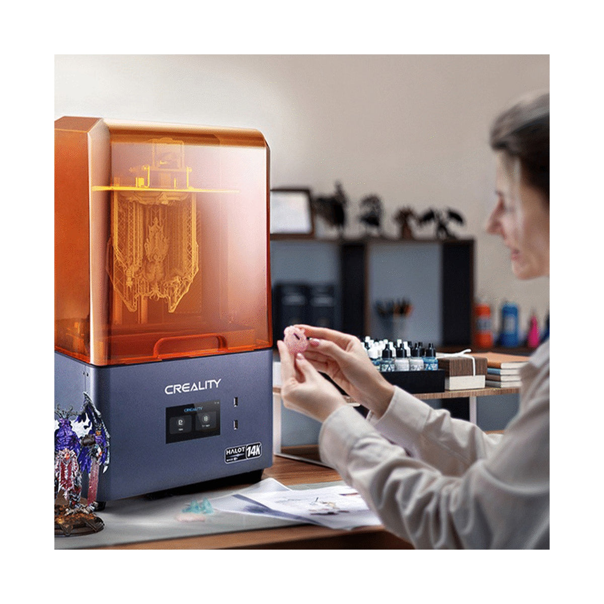 Creality Halot Mage S Resin 3D Printer 223x126x230