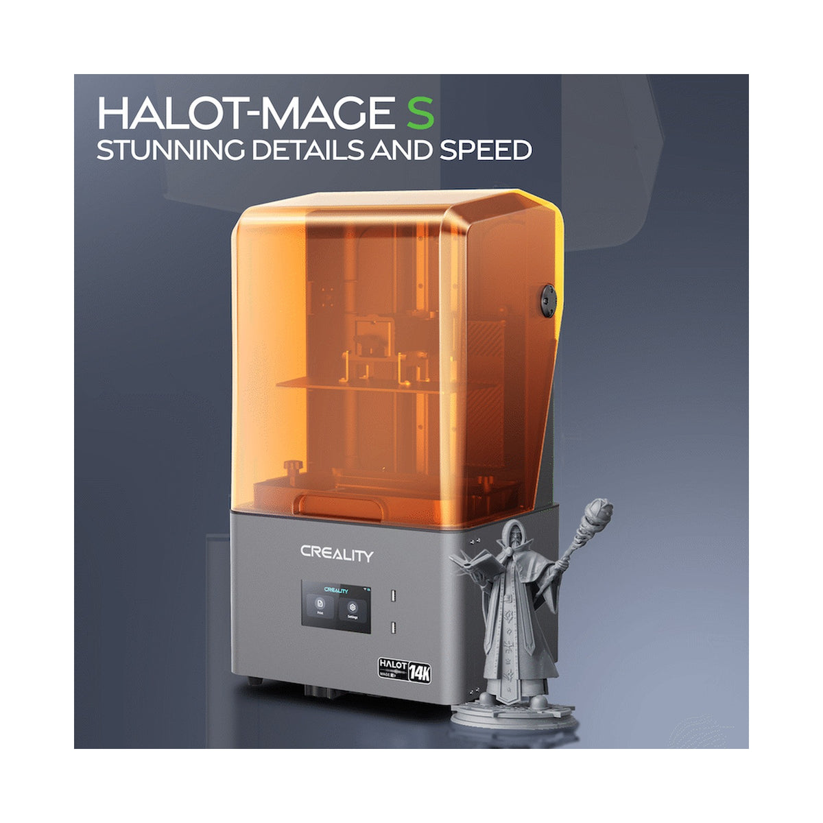 Creality Halot Mage S Resin 3D Printer 223x126x230