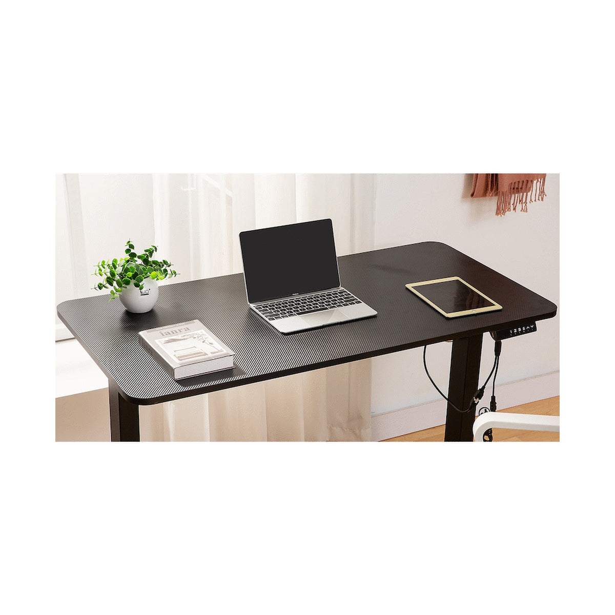 Everfurn Premium Refine Electric Height Adjustable Desk 1.2m