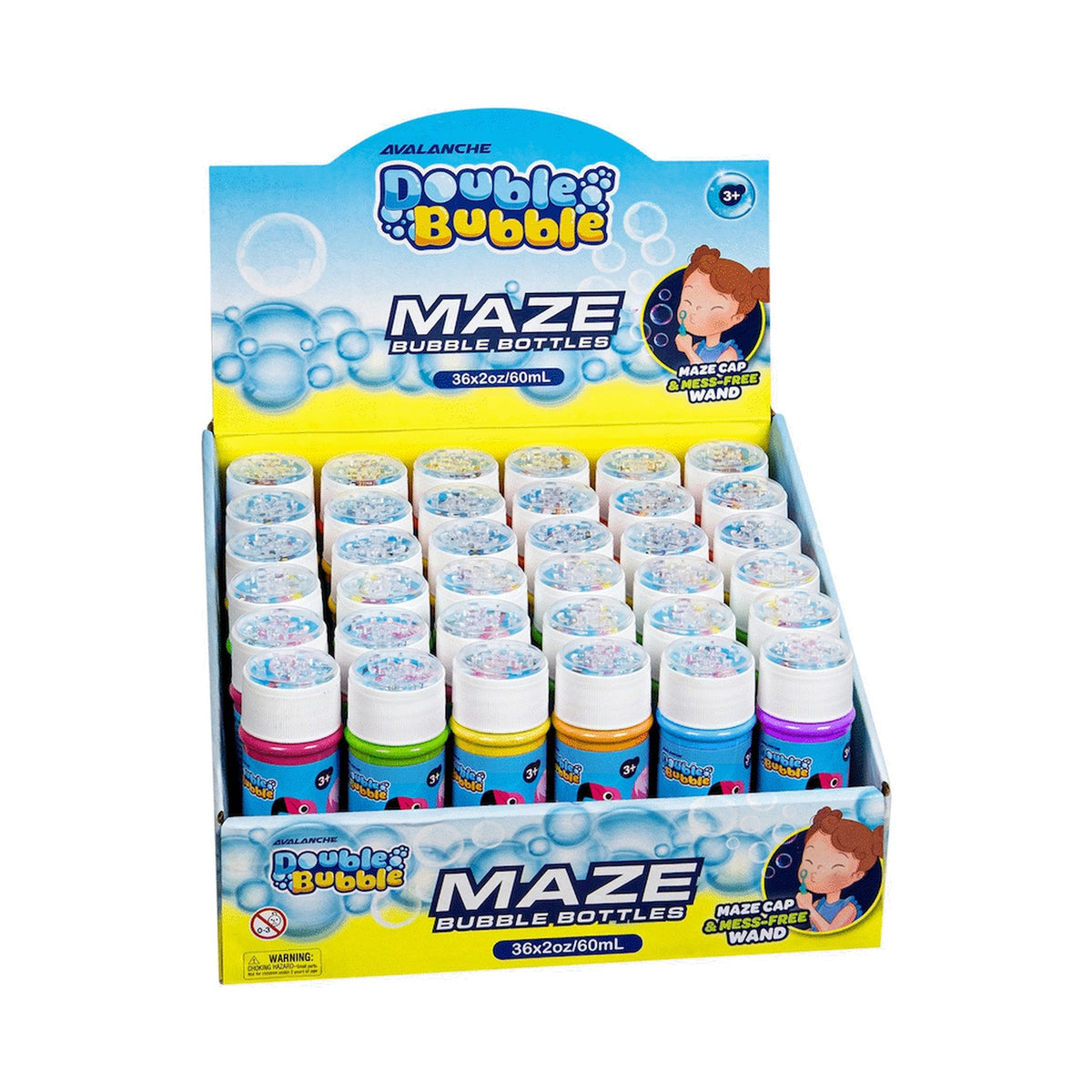 Avalanche Double Bubble - Maze (To Be Ordered in Qty of 36)
