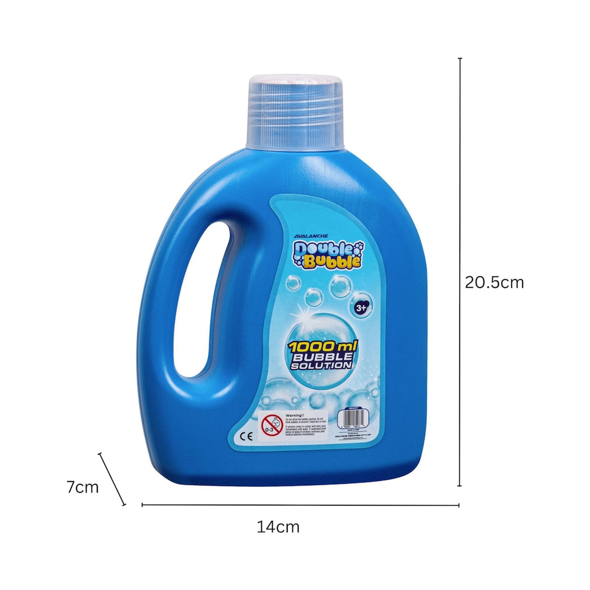 Avalanche Double Bubble - 1000ml Bubble Solution