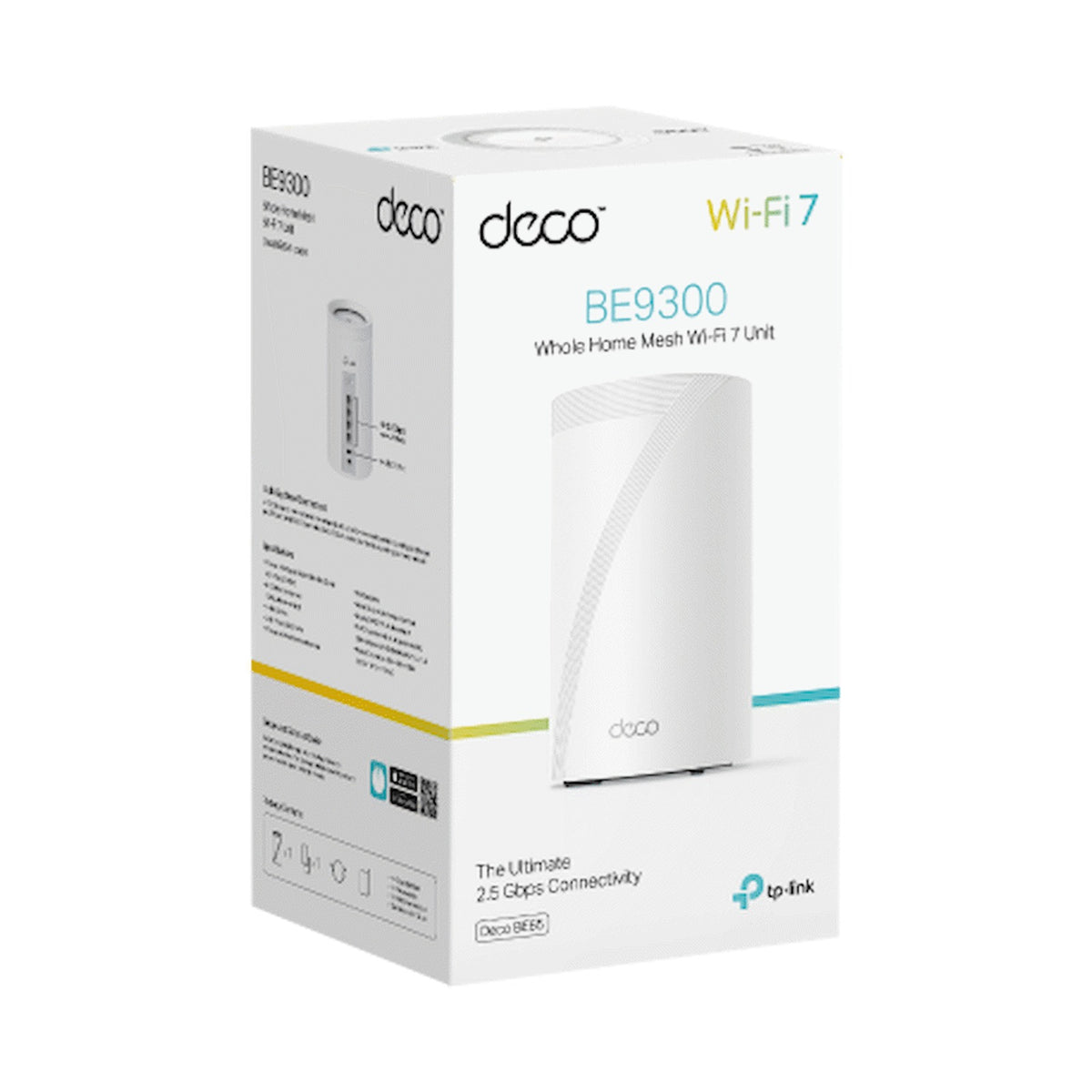 TP-Link Deco BE65 (2-Pack) BE9300 Whole Home Mesh Wi-Fi 7 System