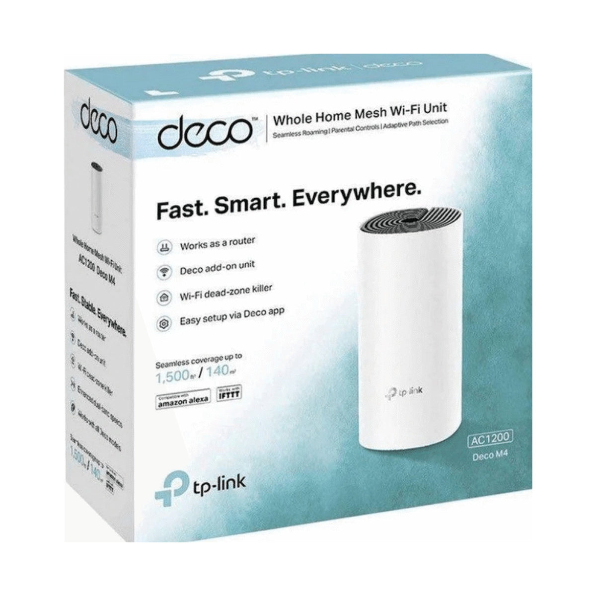 TP-Link Deco M4 (1-Pack) AC1200 Whole-Home Mesh Wi-Fi System