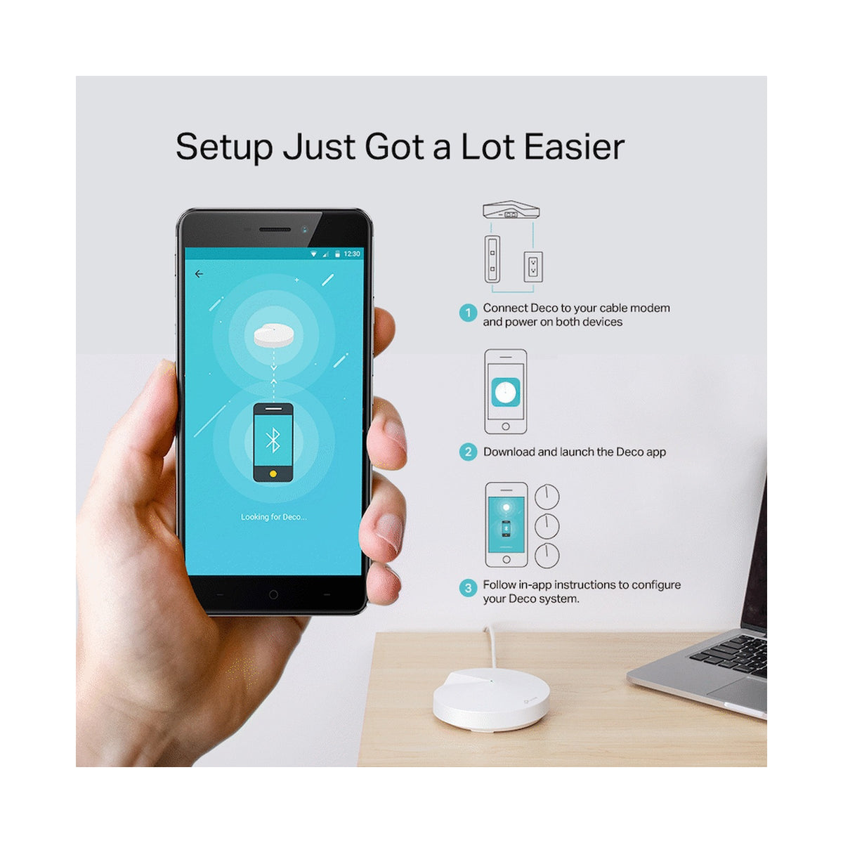 TP-Link Deco M5 (1-Pack) AC1300 Whole Home Mesh Wi-Fi System