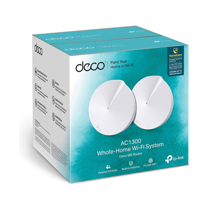 TP-Link Deco M5 (2-Pack) AC1300 Whole-Home Mesh Wi-Fi System