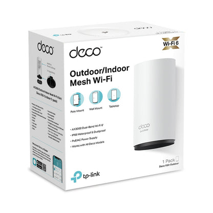 TP-Link Deco X50-Outdoor AX3000 Outdoor/Indoor Mesh Wi-Fi 6 Unit