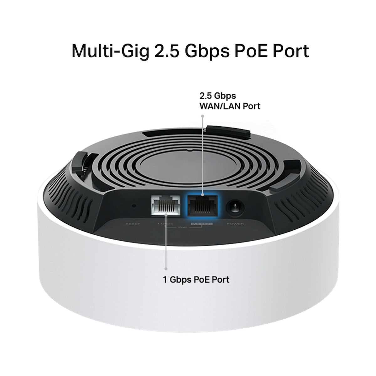 TP-Link Deco X50-POE (1-Pack) AX3000 Whole Home Mesh Wi-Fi 6 System with PoE