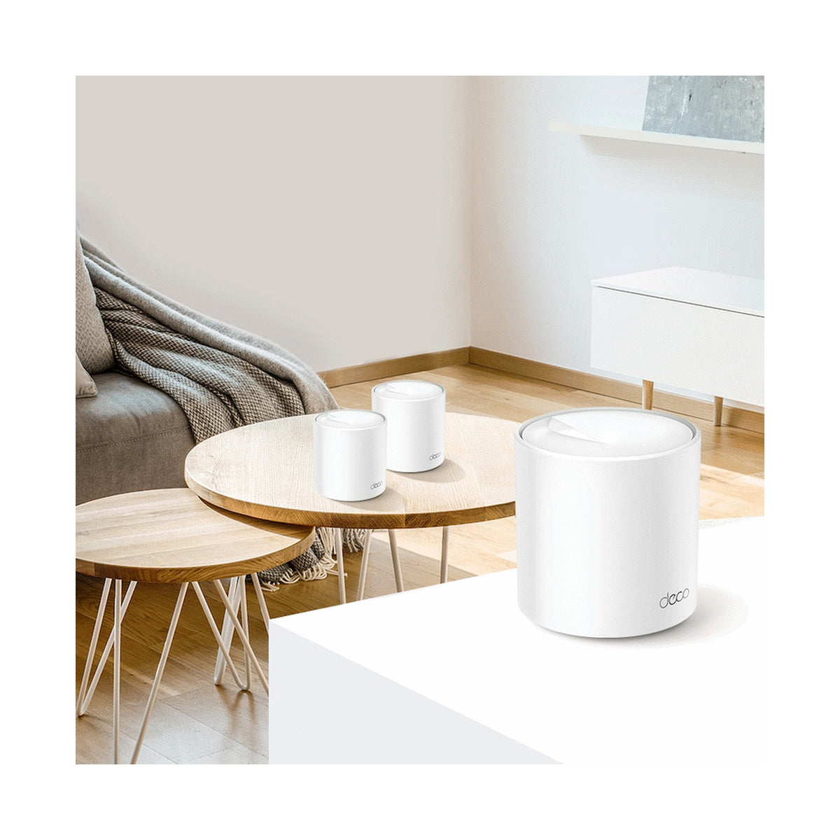 TP-Link Deco X60 (3-Pack) AX5400 Whole-Home Mesh Wi-Fi 6 System (Tri-Band)
