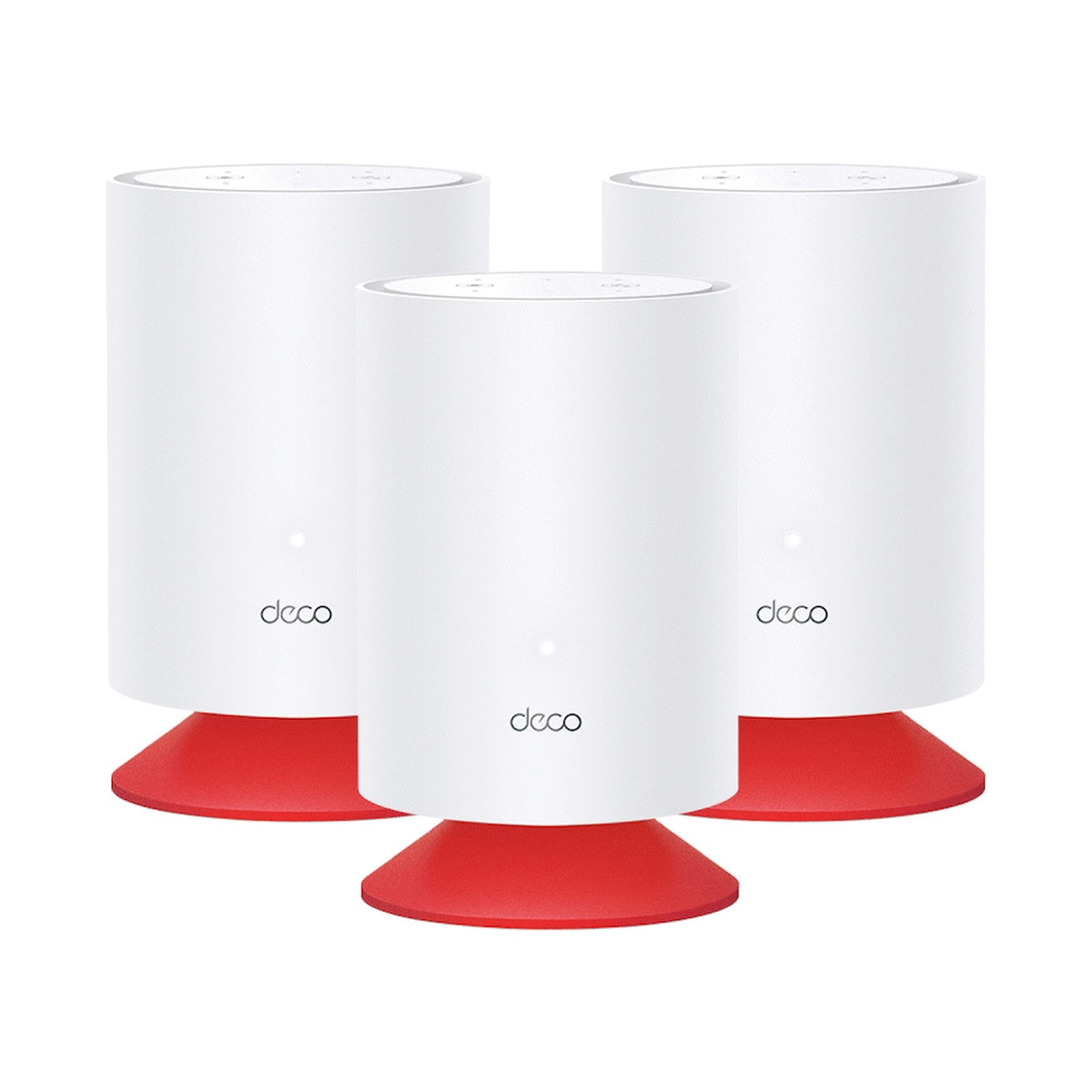 TP-Link Deco VOICEX20 (3-Pack) AX1800 Whole Home Mesh Wi-Fi 6 System with Smart Speaker