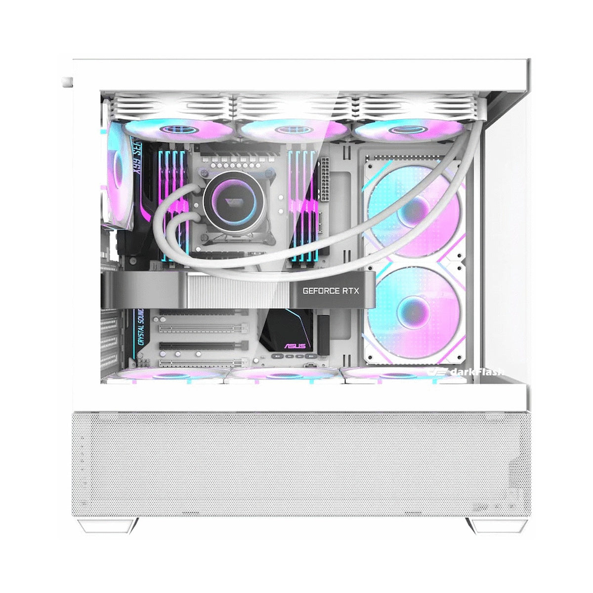darkFlash DS900 AIR Computer Case - White