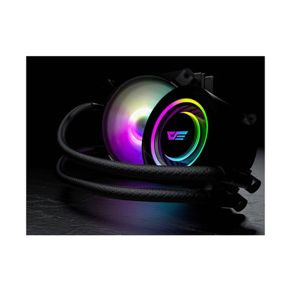 darkFlash DX120 V2.6 Liquid CPU Cooler - Black