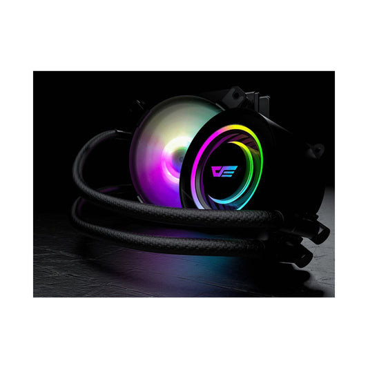 darkFlash DX120 V2.6 Liquid CPU Cooler - Black