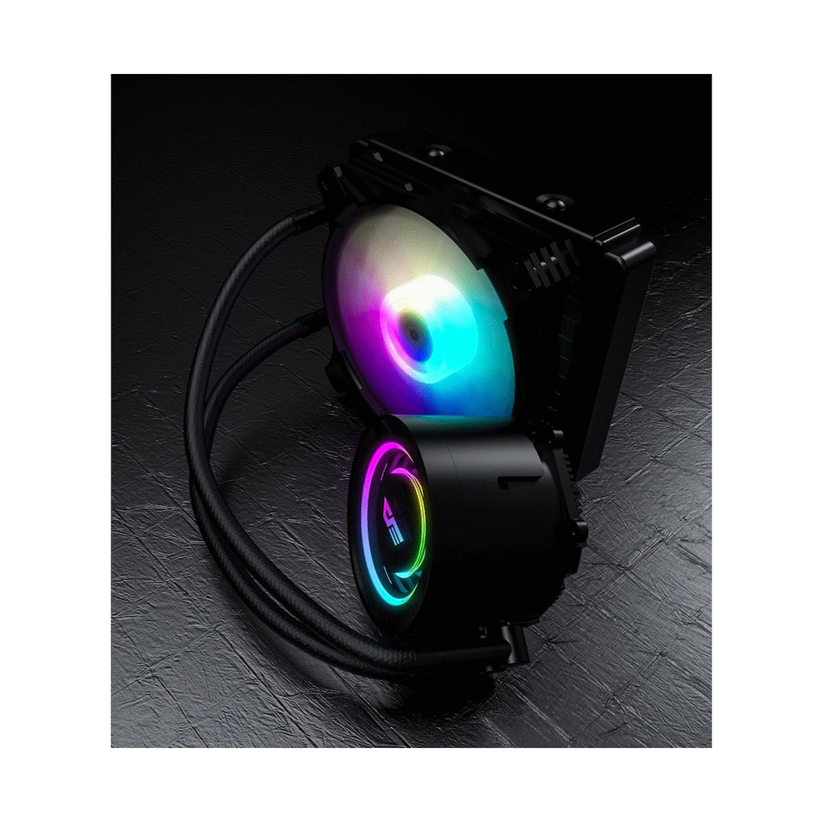 darkFlash DX120 V2.6 Liquid CPU Cooler - Black