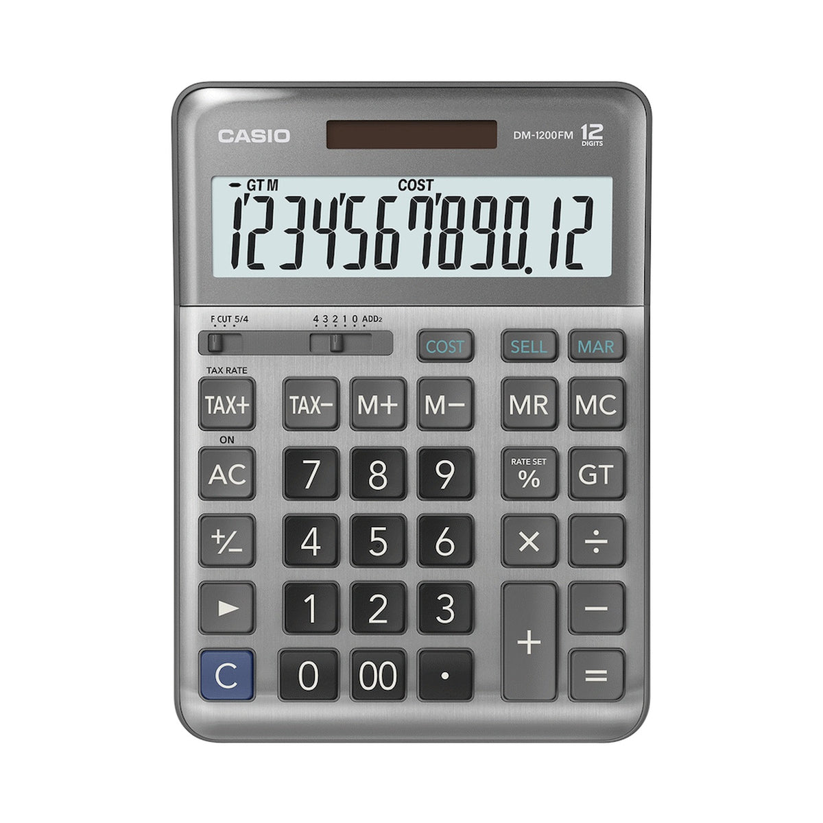 Casio DM-1200FM-W-DP Business Calculator