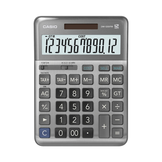 Casio DM-1200FM-W-DP Business Calculator