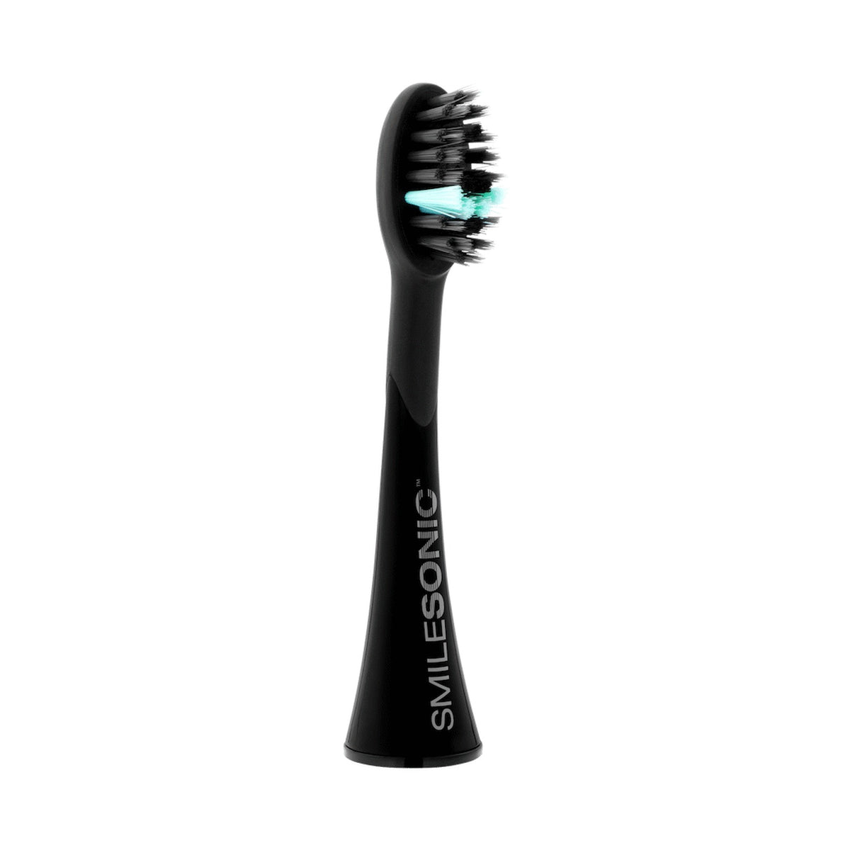2 Replacement toothbrush heads - Black