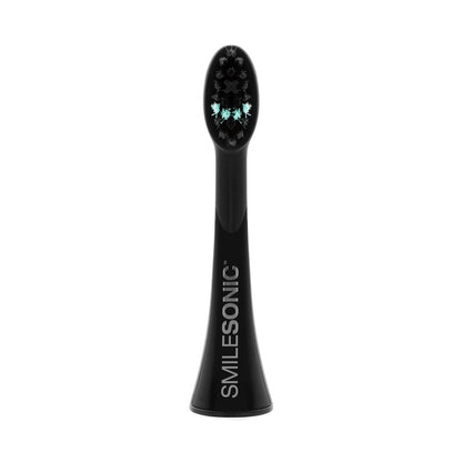 2 Replacement toothbrush heads - Black