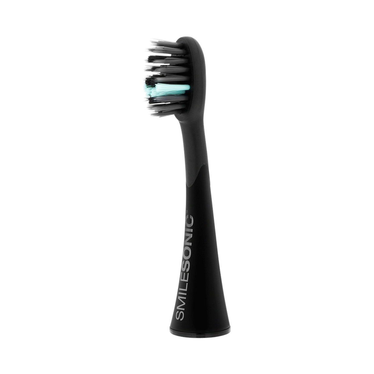 2 Replacement toothbrush heads - Black