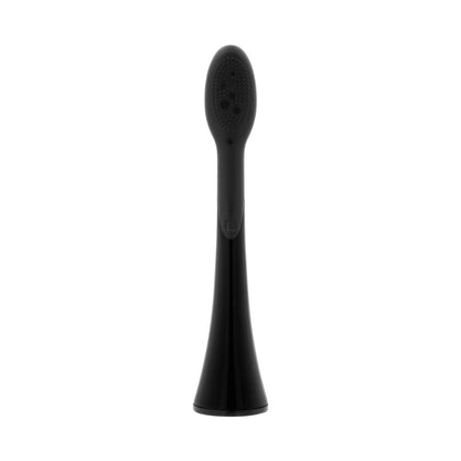 2 Replacement toothbrush heads - Black