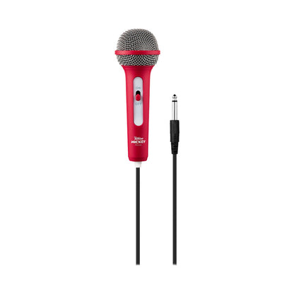 Disney Mickey Classic LED Stars Karaoke Machine with Microphone
