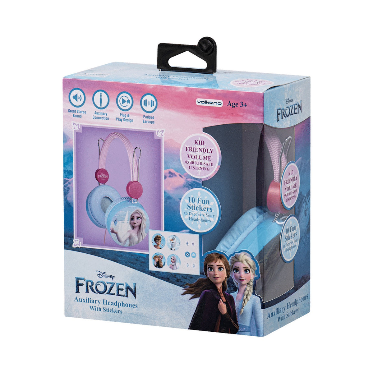 Disney Frozen Auxiliary Headphone with Stickers