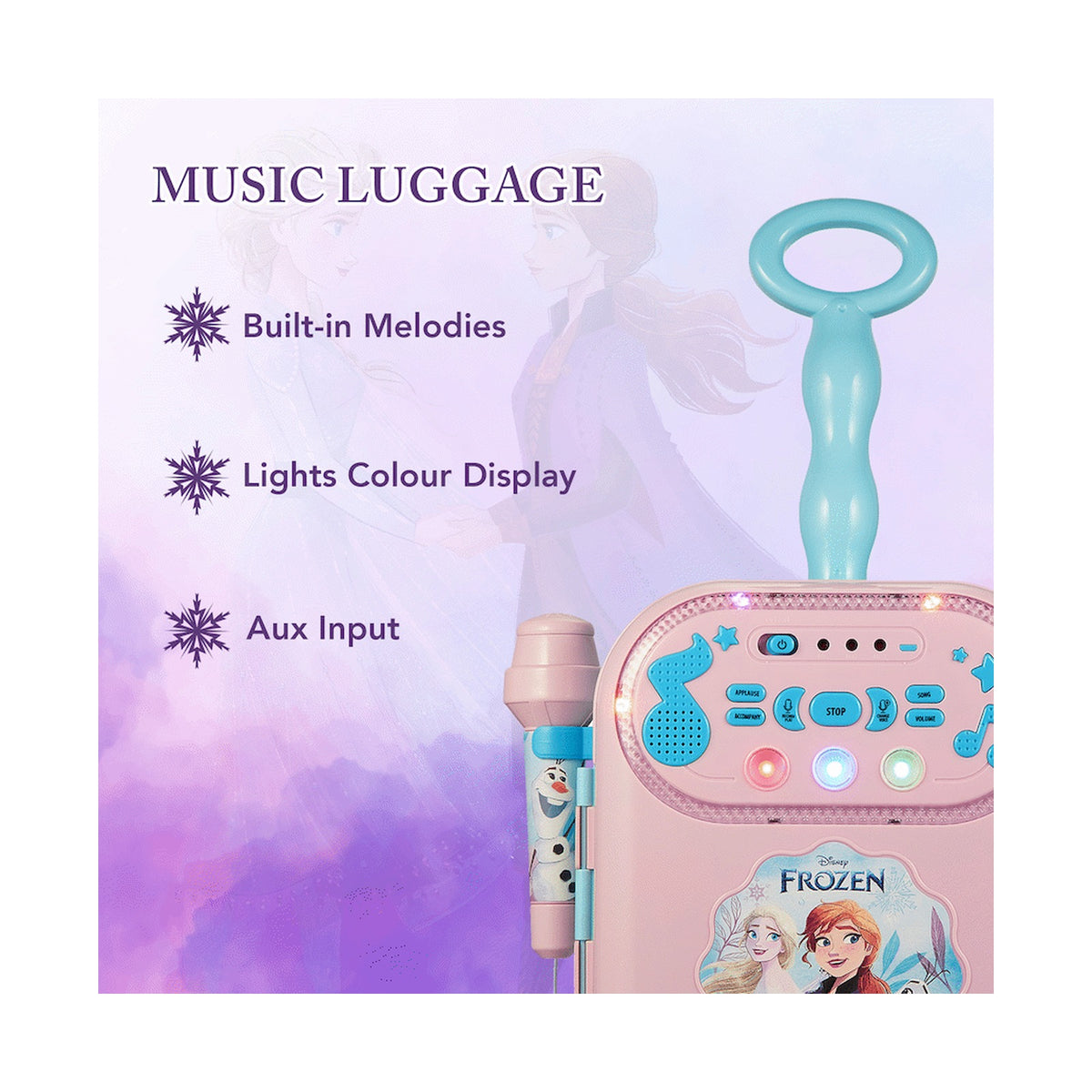 Disney Frozen Wheely Karaoke Machine