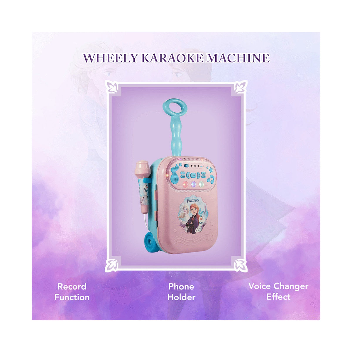 Disney Frozen Wheely Karaoke Machine