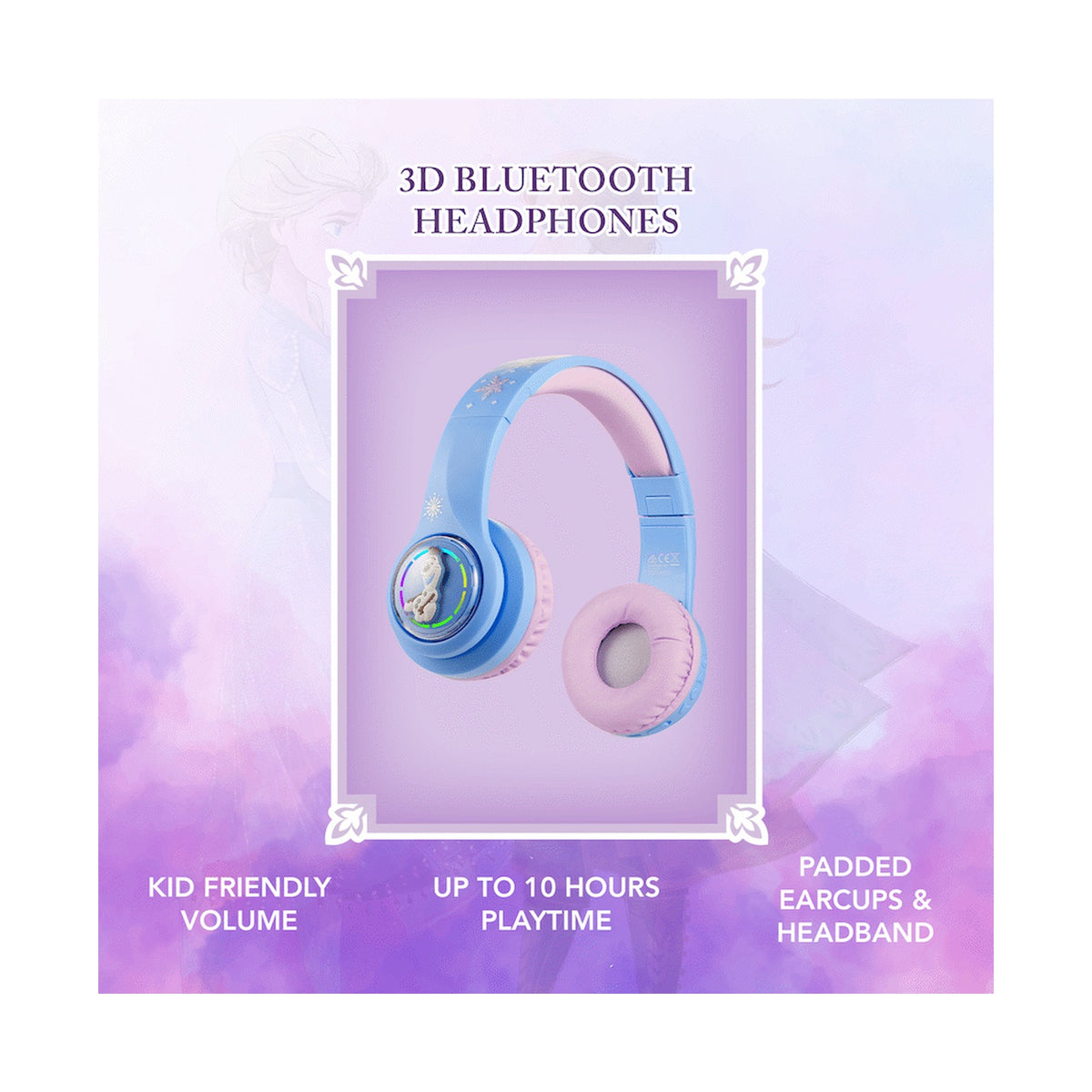 Disney Frozen 3D Bluetooth Headphones