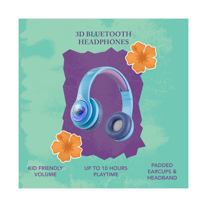 Disney Stitch 3D Bluetooth Headphones