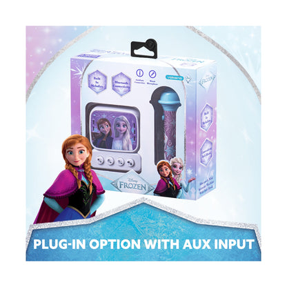 Disney Frozen Bluetooth Mini Karaoke Machine with Belt Hook