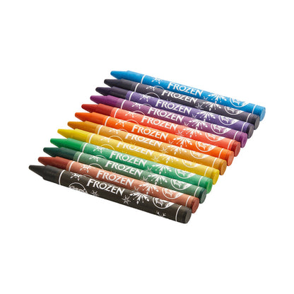 Frozen 12 Wax Crayons Multi