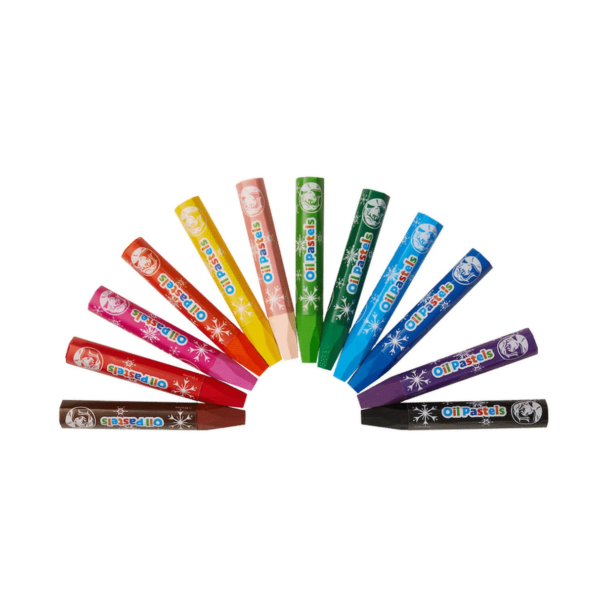 Frozen 12 Oil Pastels Multi