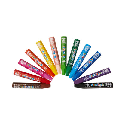 Frozen 12 Oil Pastels Multi
