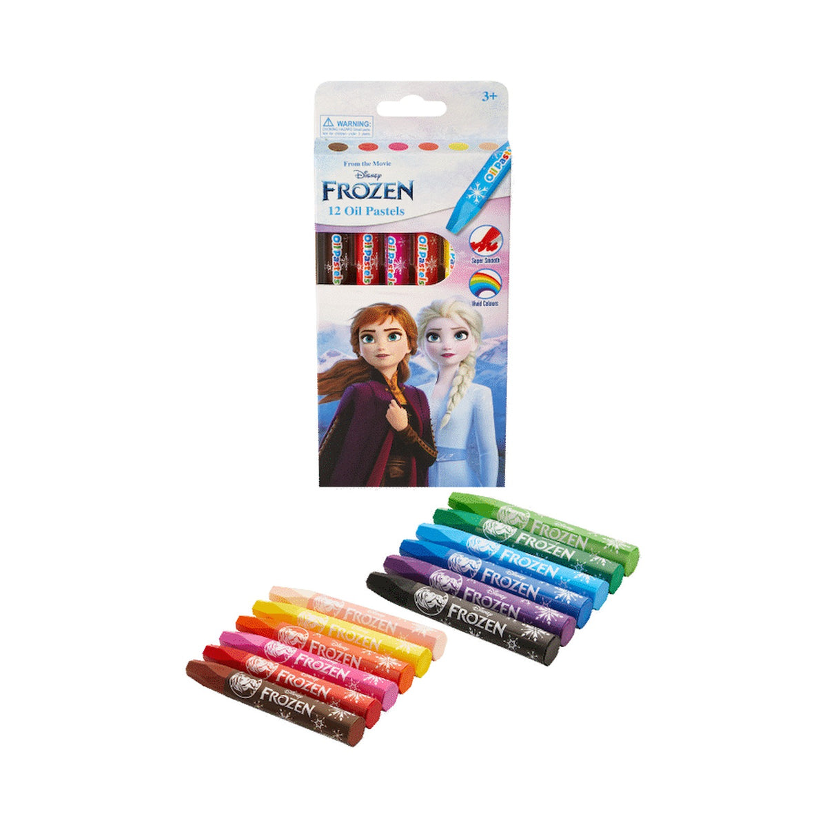 Frozen 12 Oil Pastels Multi
