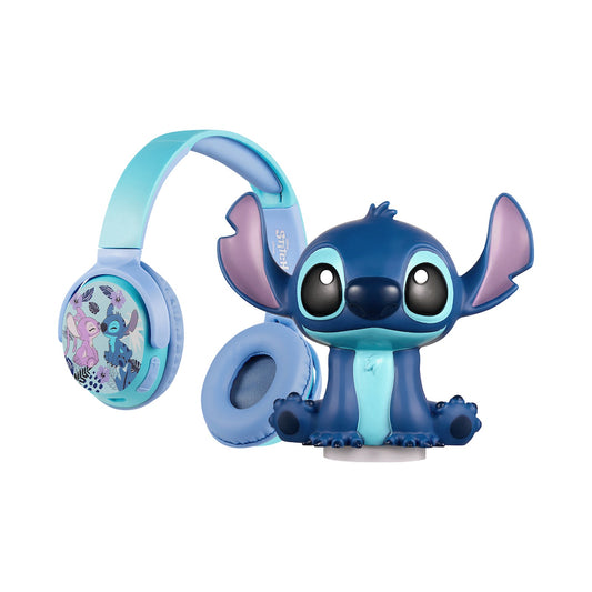 Disney Stitch Bluetooth Headphones with Touch Light Combo