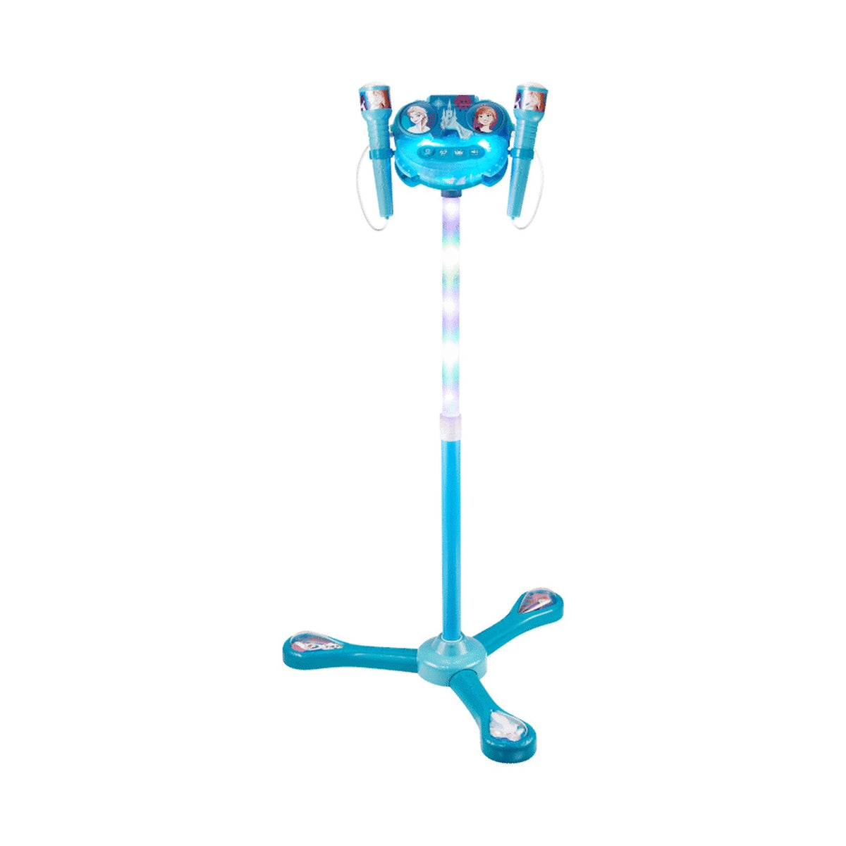 Frozen double mic karaoke stand