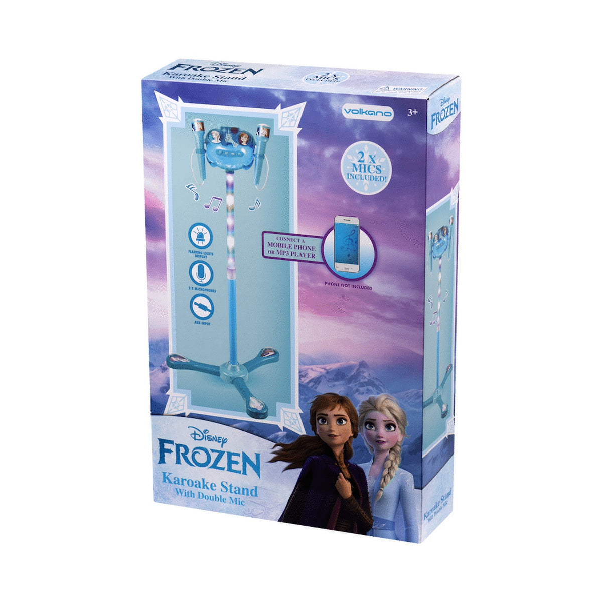 Frozen double mic karaoke stand