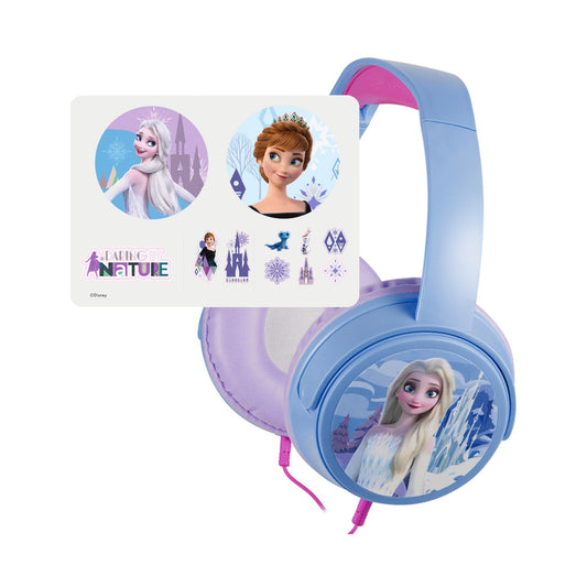 Disney Frozen Wired Headphones with 11 Stickers